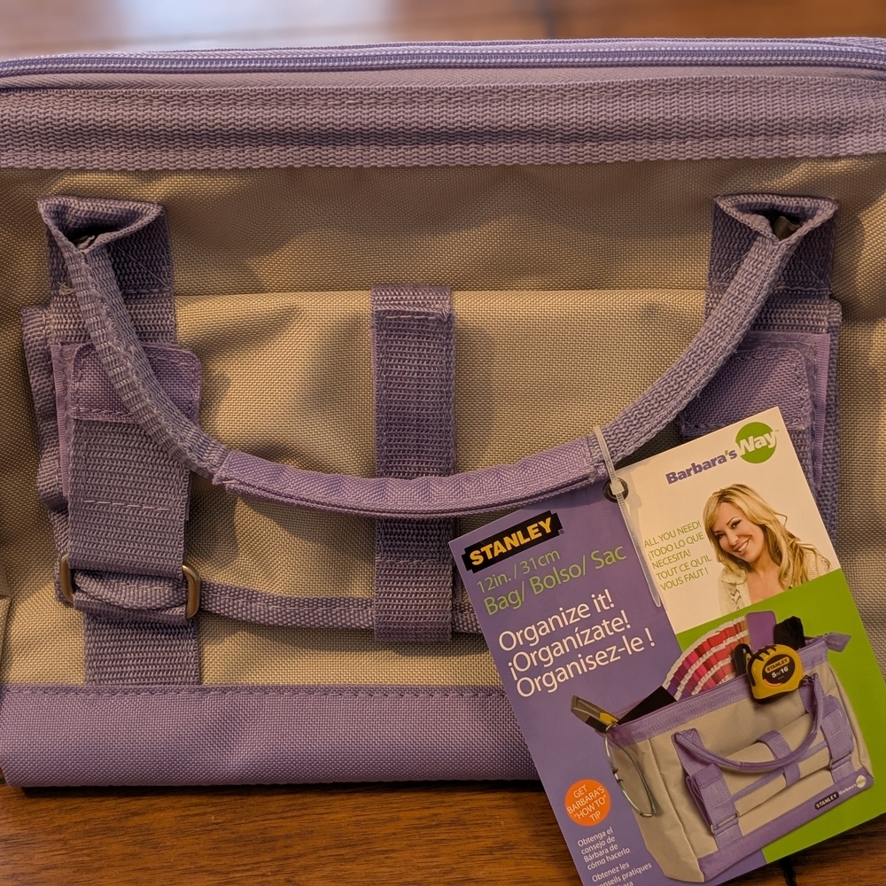 Stanley Purple and Gray Storage Bag